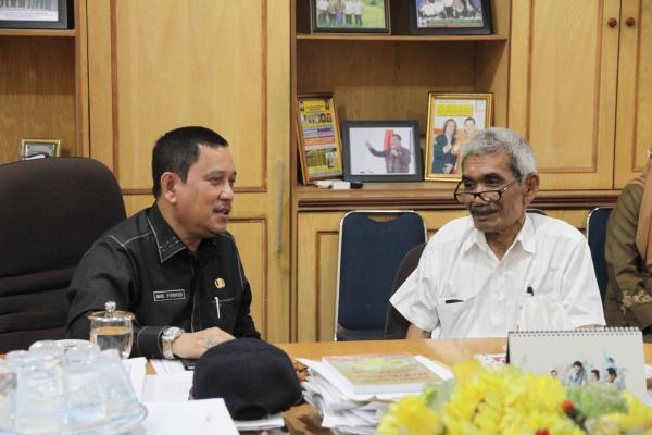 Kadis Kominfo Provsu  Terima Kunjungan Kepala LPP RRI Medan